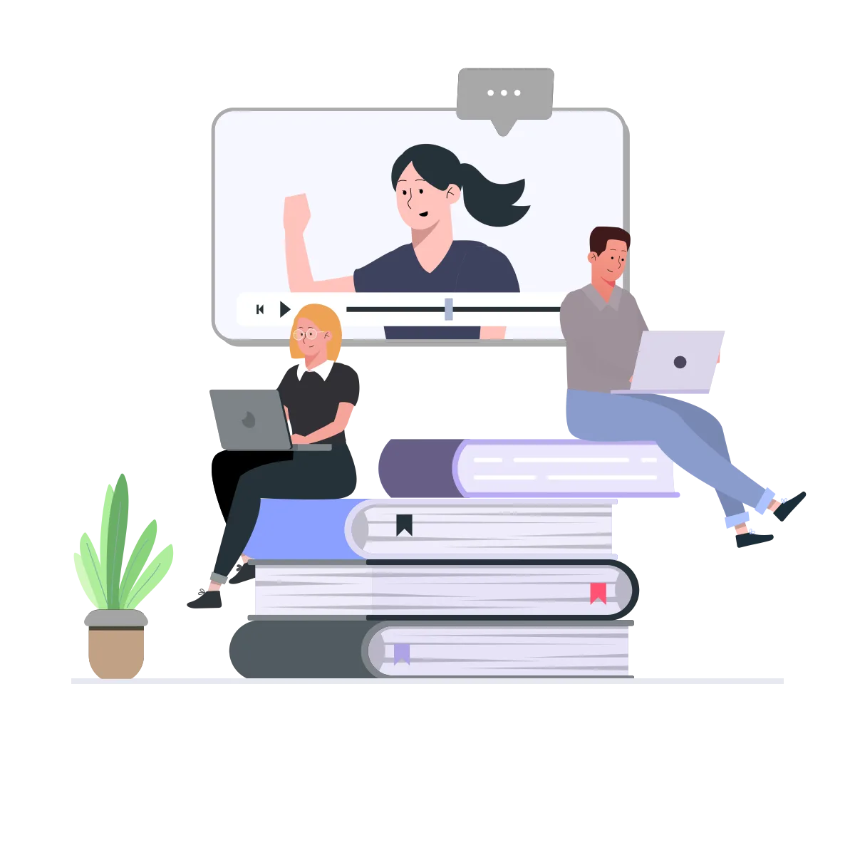 Illustration: Die Vorteile von E-Learning Videos auf einen Blick
