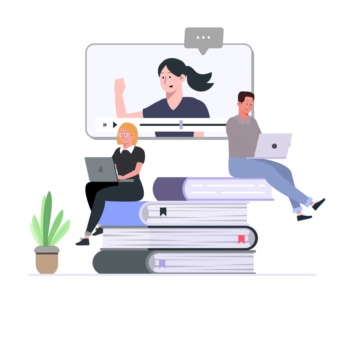 Illustration: Die Vorteile von E-Learning Videos auf einen Blick