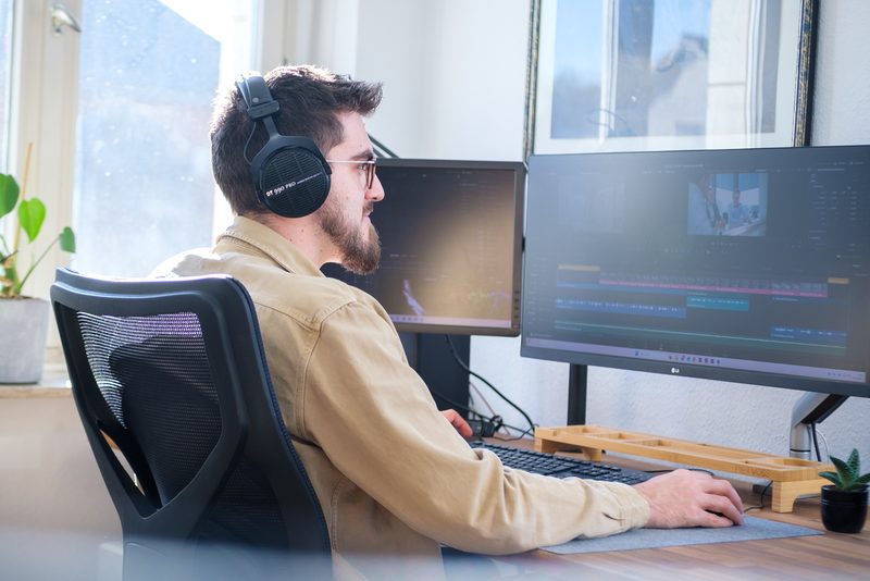 Postproduktion und Schnitt