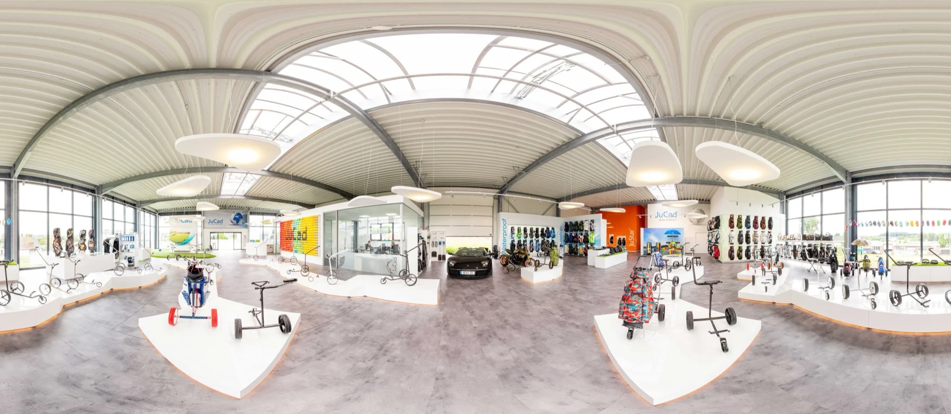 Virtueller Showroom als 360-Grad-Rundgang